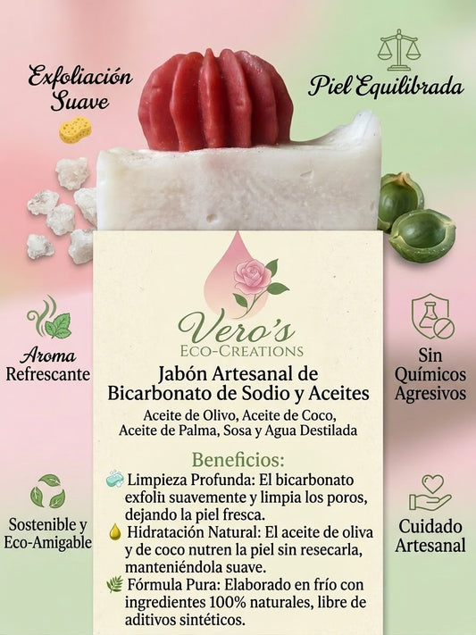 Baking soda soap