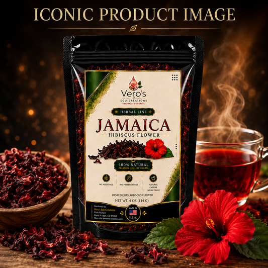 VERO'S HERBAL JAMICA  DRIED FLOWER 4OZ 114G
