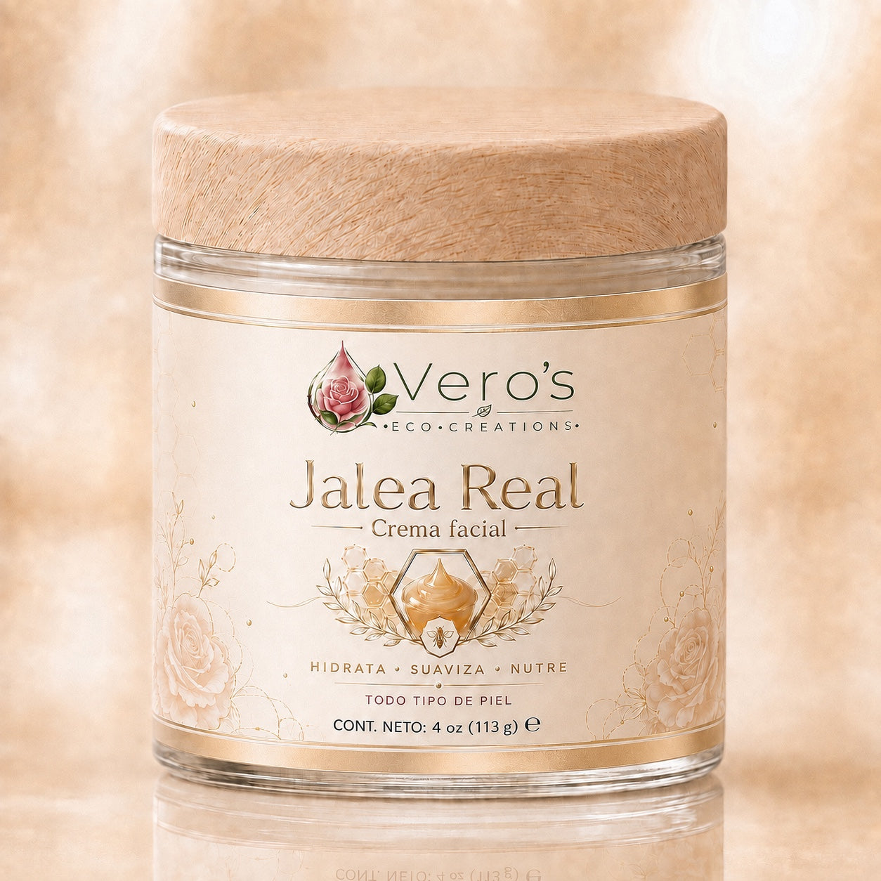 VERO'S JALEA REAL  FACIAL CREAM 4OZ