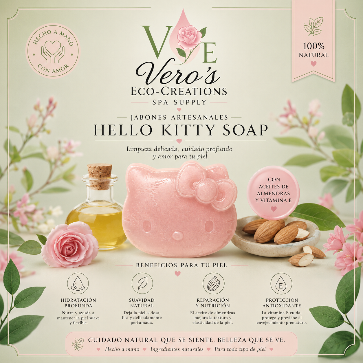 SOAP HELLO KITTY = BABY POWDER