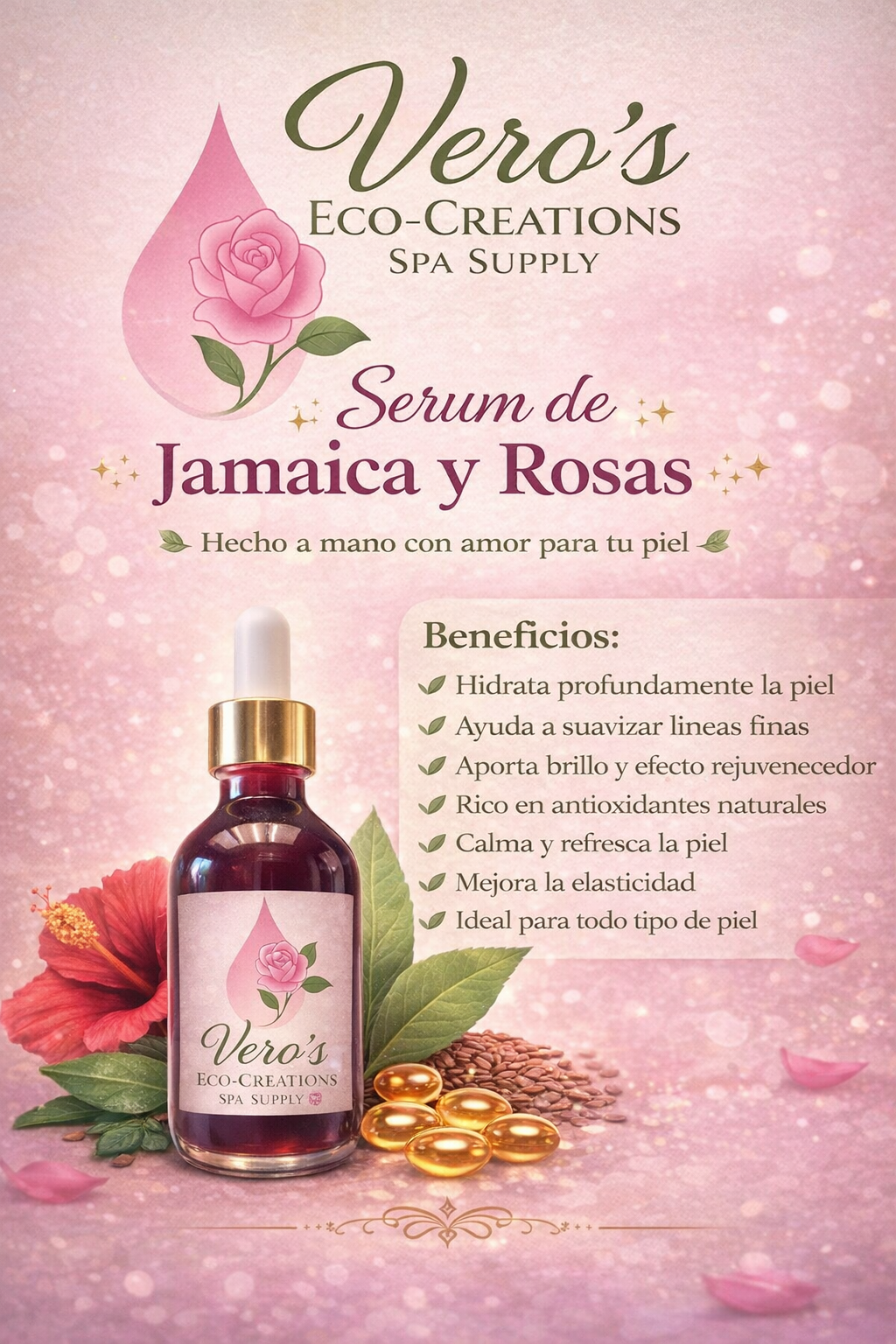 SERUM JAMAICA Y ROSAS