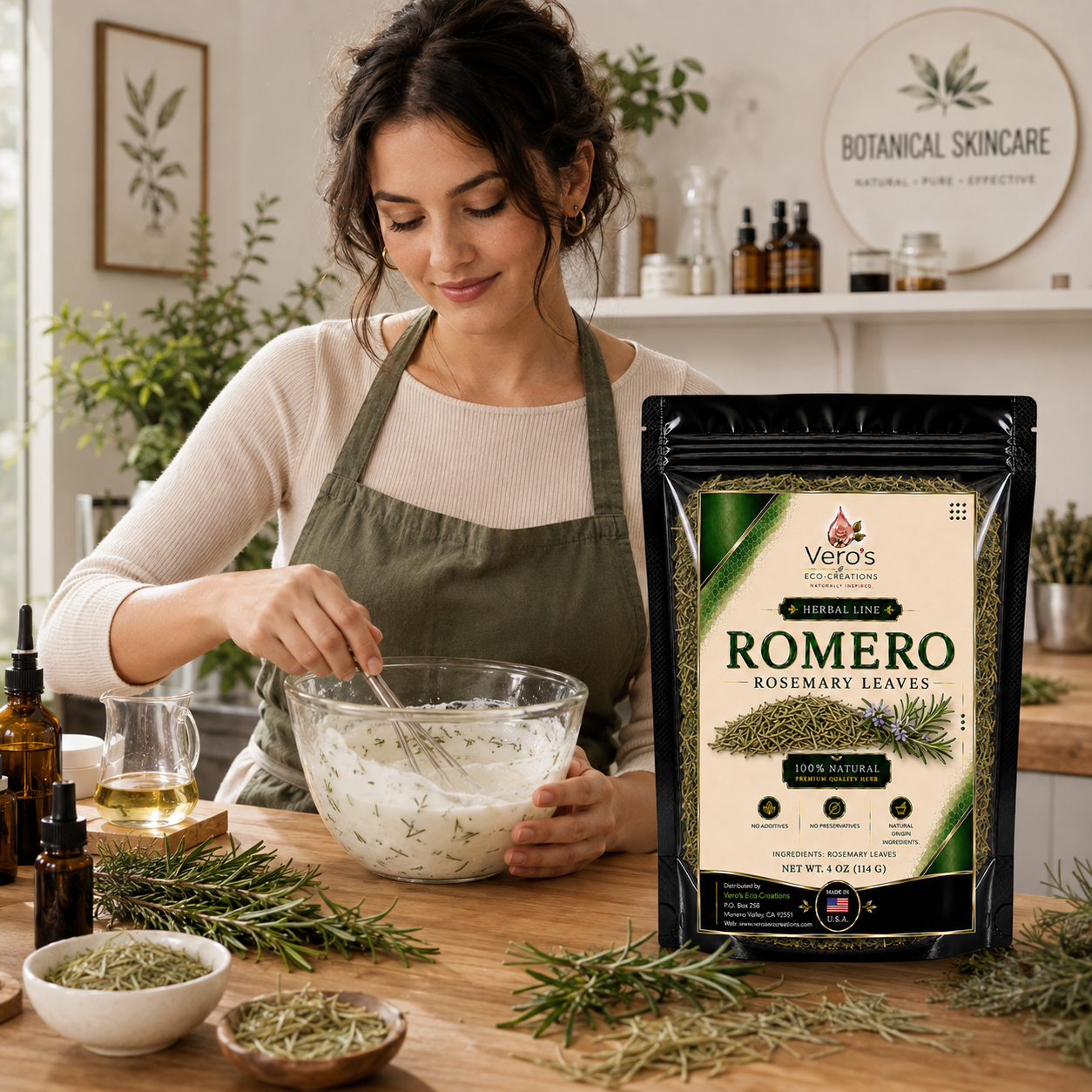 VERO'S HERBAL ROMERO  DRIED  4OZ 114G