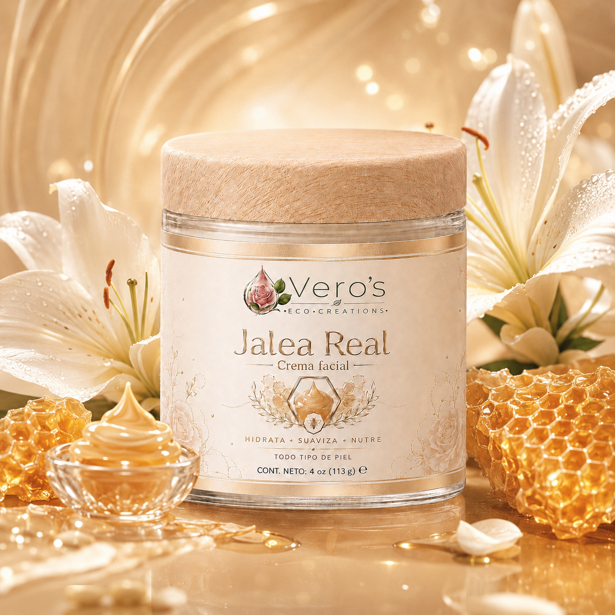 VERO'S JALEA REAL  FACIAL CREAM 4OZ