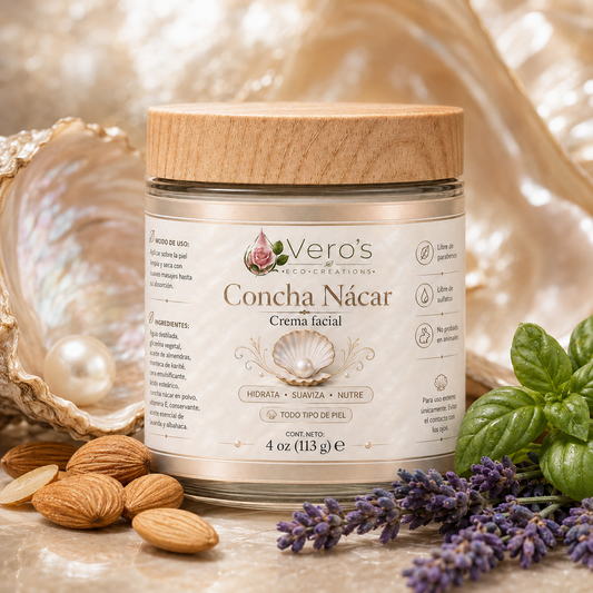 VERO'S CONCHA NACAR  FACIAL CREAM 4OZ